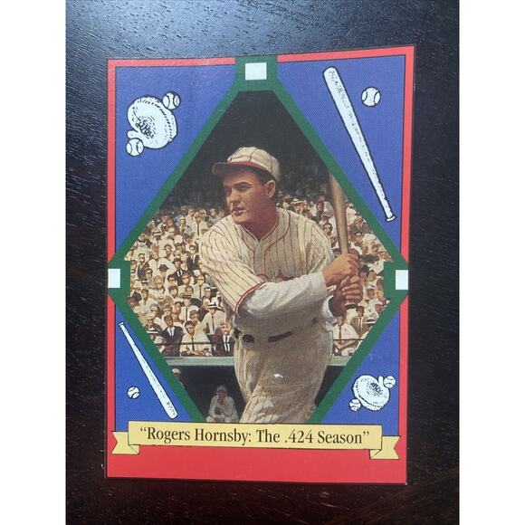 DELPHI ROGER HORNSBY THE .424 SEASON LARGE 8" PLATE BRADFORD EXCHANGE - Picture 6 of 7